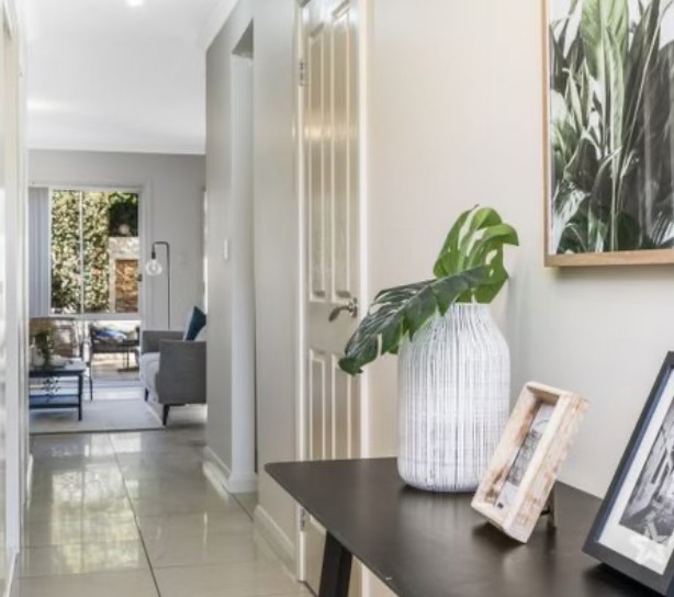 Painting work - hall and living room